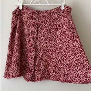 AMERICAN EAGLE SKIRT - FLOWY FLORAL - sz 6